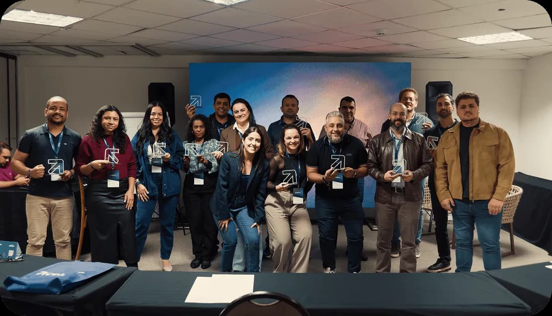 Turma do Sprint com certificados